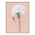 Picture of Single White Flower _GroupedProduct_Rectangle_Portrait_Canvas_Framed_