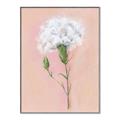 Picture of Single White Flower _GroupedProduct_Rectangle_Portrait_Canvas_Framed_