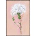 Picture of Single White Flower _GroupedProduct_Rectangle_Portrait_Canvas_Framed_