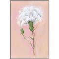 Picture of Single White Flower _GroupedProduct_Rectangle_Portrait_Canvas_Framed_