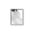 Picture of Lady Checks I _GroupedProduct_Rectangle_Portrait_Canvas_Framed_