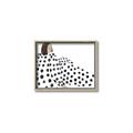 Picture of Lady Polka Dot _GroupedProduct_Rectangle_Landscape_Canvas_Framed_