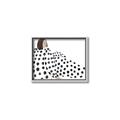 Picture of Lady Polka Dot _GroupedProduct_Rectangle_Landscape_Canvas_Framed_