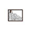 Picture of Lady Polka Dot _GroupedProduct_Rectangle_Landscape_Canvas_Framed_