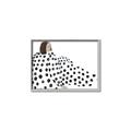 Picture of Lady Polka Dot _GroupedProduct_Rectangle_Landscape_Canvas_Framed_