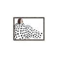 Picture of Lady Polka Dot _GroupedProduct_Rectangle_Landscape_Canvas_Framed_
