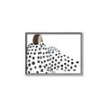 Picture of Lady Polka Dot _GroupedProduct_Rectangle_Landscape_Canvas_Framed_