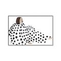 Picture of Lady Polka Dot _GroupedProduct_Rectangle_Landscape_Canvas_Framed_