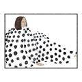 Picture of Lady Polka Dot _GroupedProduct_Rectangle_Landscape_Canvas_Framed_