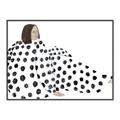 Picture of Lady Polka Dot _GroupedProduct_Rectangle_Landscape_Canvas_Framed_