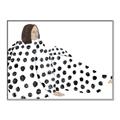 Picture of Lady Polka Dot _GroupedProduct_Rectangle_Landscape_Canvas_Framed_
