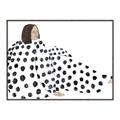 Picture of Lady Polka Dot _GroupedProduct_Rectangle_Landscape_Canvas_Framed_
