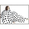Picture of Lady Polka Dot _GroupedProduct_Rectangle_Landscape_Canvas_Framed_