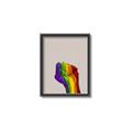 Picture of Rainbow Fist _GroupedProduct_Rectangle_Portrait_Canvas_Framed_