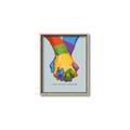 Picture of Rainbow Hands _GroupedProduct_Rectangle_Portrait_Canvas_Framed_