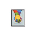 Picture of Rainbow Hands _GroupedProduct_Rectangle_Portrait_Canvas_Framed_
