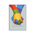 Picture of Rainbow Hands _GroupedProduct_Rectangle_Portrait_Canvas_Framed_