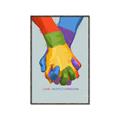 Picture of Rainbow Hands _GroupedProduct_Rectangle_Portrait_Canvas_Framed_