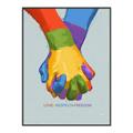 Picture of Rainbow Hands _GroupedProduct_Rectangle_Portrait_Canvas_Framed_