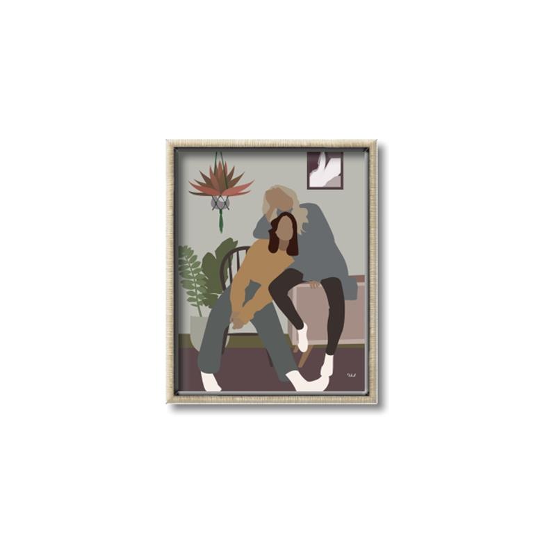 Picture of Pride love IV _GroupedProduct_Rectangle_Portrait_Canvas_Framed_