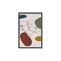 Picture of Line drawn Kiss I _GroupedProduct_Rectangle_Portrait_Canvas_Framed_