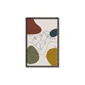 Picture of Line drawn Kiss II _GroupedProduct_Rectangle_Portrait_Canvas_Framed_