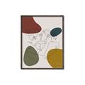 Picture of Line drawn Kiss II _GroupedProduct_Rectangle_Portrait_Canvas_Framed_