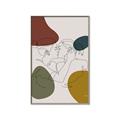 Picture of Line drawn Kiss II _GroupedProduct_Rectangle_Portrait_Canvas_Framed_