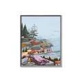 Picture of Coastal Feel I _GroupedProduct_Rectangle_Portrait_Canvas_Framed_