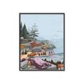 Picture of Coastal Feel I _GroupedProduct_Rectangle_Portrait_Canvas_Framed_