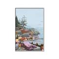 Picture of Coastal Feel I _GroupedProduct_Rectangle_Portrait_Canvas_Framed_