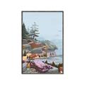 Picture of Coastal Feel I _GroupedProduct_Rectangle_Portrait_Canvas_Framed_