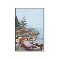Picture of Coastal Feel I _GroupedProduct_Rectangle_Portrait_Canvas_Framed_