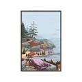 Picture of Coastal Feel I _GroupedProduct_Rectangle_Portrait_Canvas_Framed_