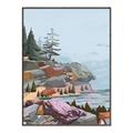Picture of Coastal Feel I _GroupedProduct_Rectangle_Portrait_Canvas_Framed_