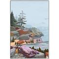 Picture of Coastal Feel I _GroupedProduct_Rectangle_Portrait_Canvas_Framed_