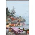 Picture of Coastal Feel I _GroupedProduct_Rectangle_Portrait_Canvas_Framed_