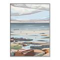 Picture of Coastal Feel II _GroupedProduct_Rectangle_Portrait_Canvas_Framed_