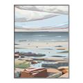 Picture of Coastal Feel II _GroupedProduct_Rectangle_Portrait_Canvas_Framed_