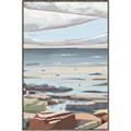 Picture of Coastal Feel II _GroupedProduct_Rectangle_Portrait_Canvas_Framed_