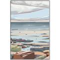 Picture of Coastal Feel II _GroupedProduct_Rectangle_Portrait_Canvas_Framed_