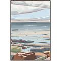Picture of Coastal Feel II _GroupedProduct_Rectangle_Portrait_Canvas_Framed_
