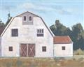 Picture of Red roof barn _GroupedProduct_Rectangle_Landscape_Unframed_Print_Only_