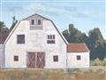 Picture of Red roof barn _GroupedProduct_Rectangle_Landscape_Unframed_Print_Only_