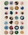 Picture of Water Colour Spots _GroupedProduct_Rectangle_Portrait_Unframed_Print_Only_