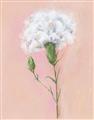 Picture of Single White Flower _GroupedProduct_Rectangle_Portrait_Unframed_Print_Only_