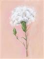 Picture of Single White Flower _GroupedProduct_Rectangle_Portrait_Unframed_Print_Only_