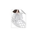 Picture of Lady Checks I _GroupedProduct_Rectangle_Portrait_Unframed_Print_Only_