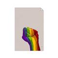 Picture of Rainbow Fist _GroupedProduct_Rectangle_Portrait_Unframed_Print_Only_