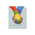 Picture of Rainbow Hands _GroupedProduct_Rectangle_Portrait_Unframed_Print_Only_
